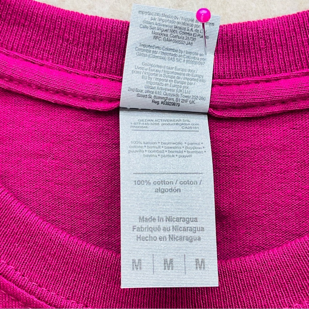 Women's NWOT Gildan Pure Cotton Pets Make Life Better  Tshirt, M - Picture 4 of 7